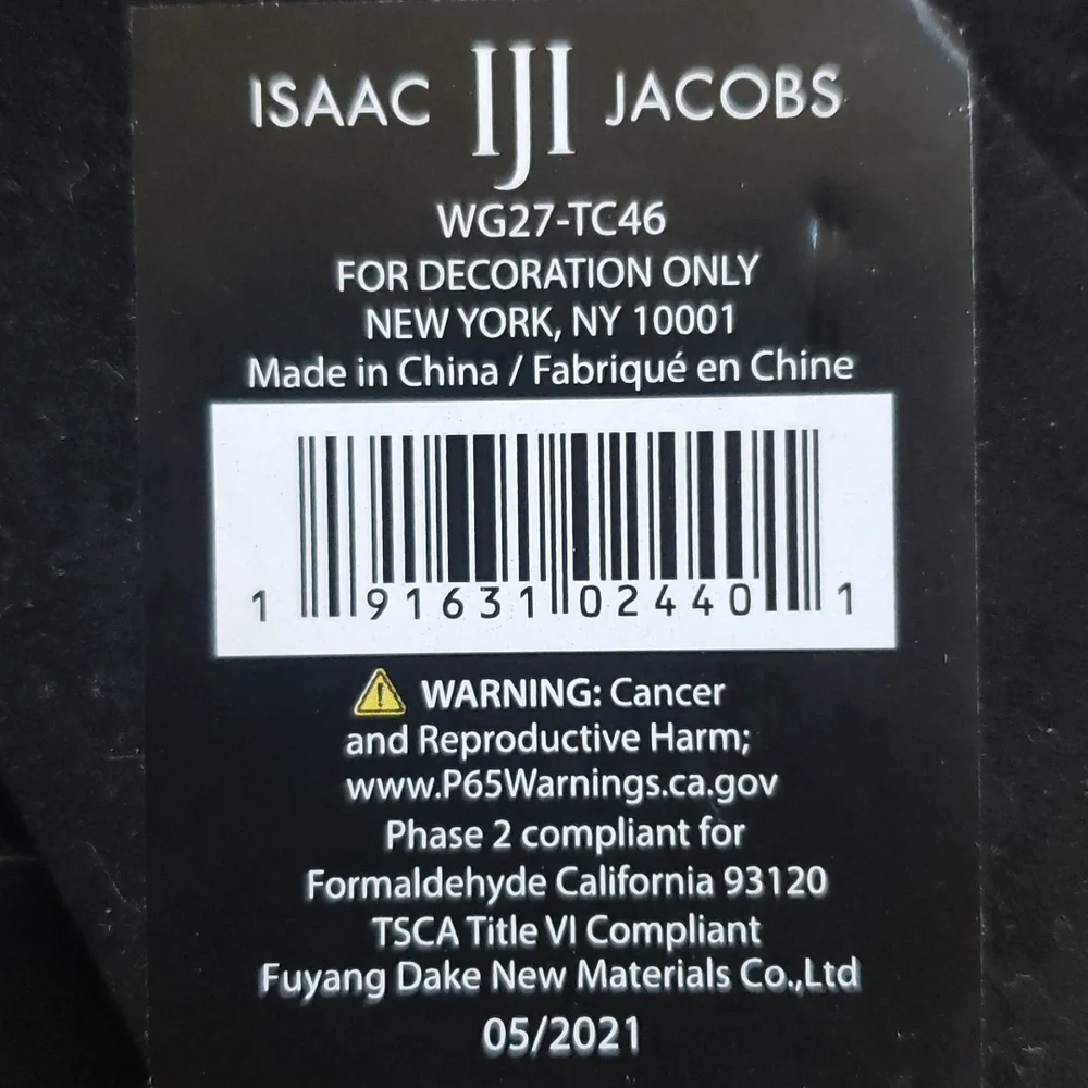 EUC Isaac Jacobs 4inx6in Picture Frame